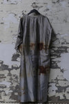 MUTEDANCE long buckle V -neck real silk dress MD22FW48 PM47
